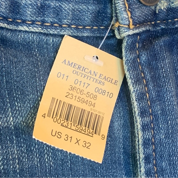 American Eagle Outfitters Core Flex Men’s Distressed Jeans Size 31X32 NWT - Picture 7 of 9